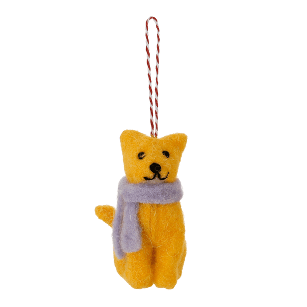 PINGENTE GATO 9 CM COLORFUN XMAS