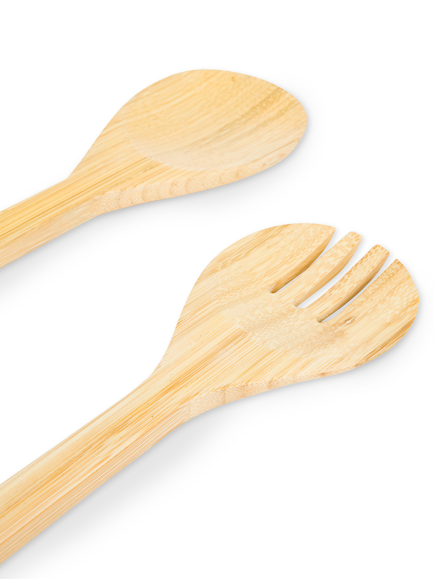 Set posate insalata bamboo