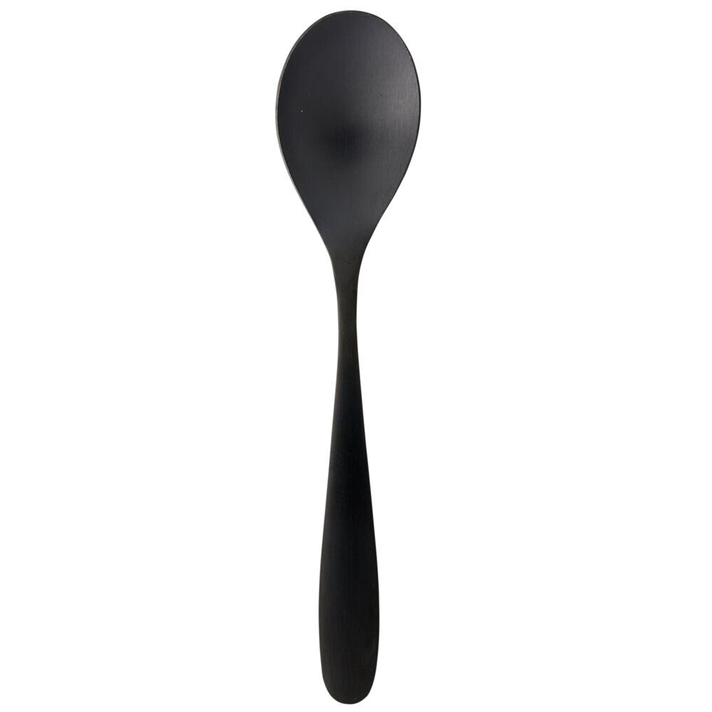 Cuillère à soupe inox L20,5cm manche bagatelle noir