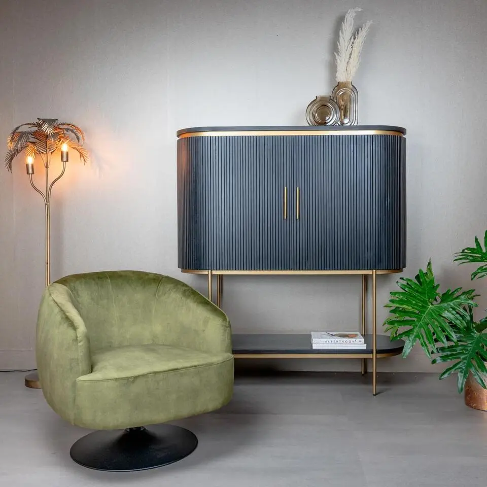 Tower Living - Barga draaifauteuil bliss - groen