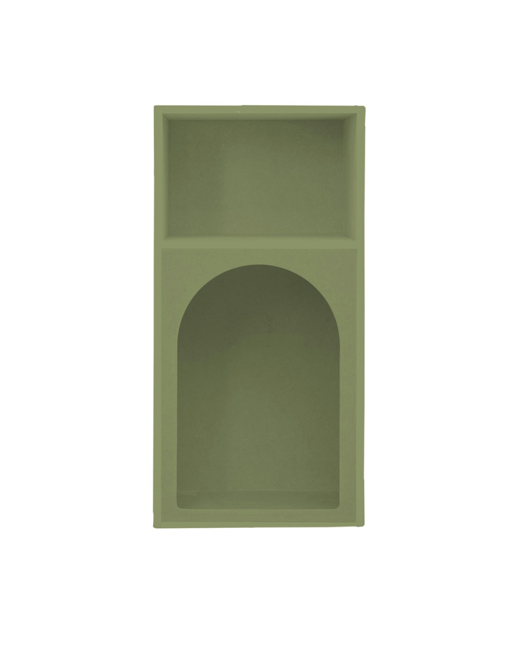 ORSON - Chevet rangement En Mdf Laqué Vert