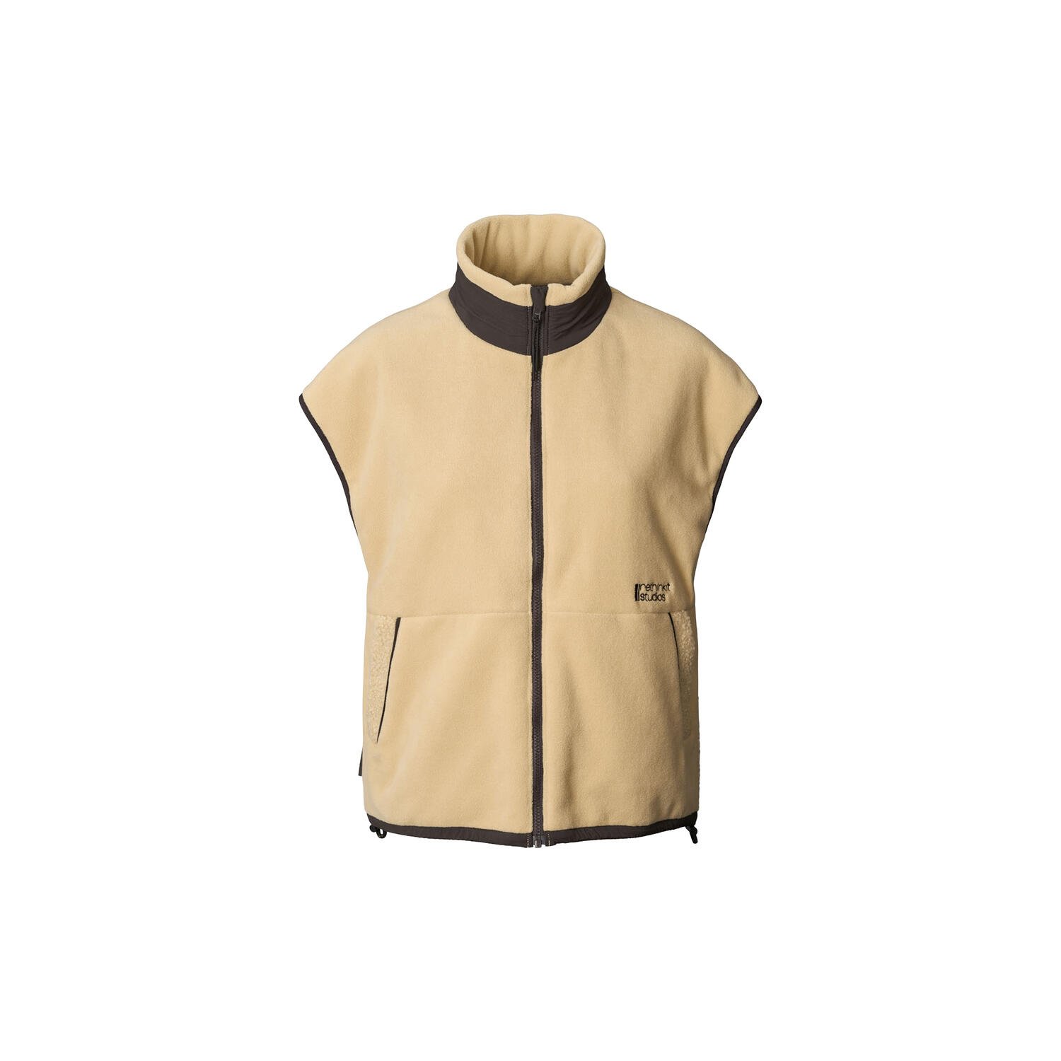 Fleece Gilet Terra, sandshell