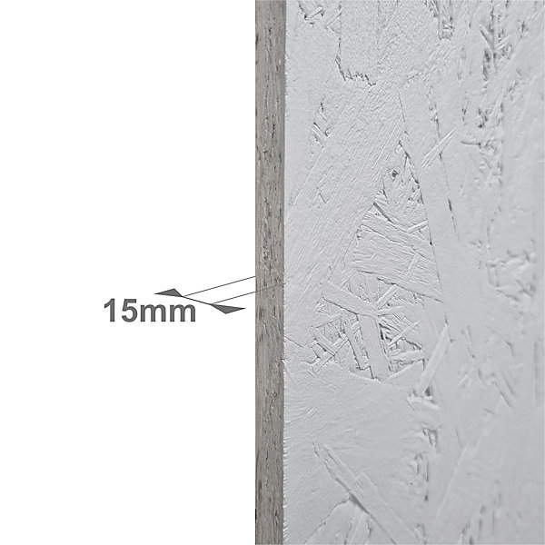 Panneau OSB-3 blanc 122 x 60 x 1,5 cm