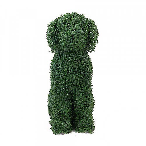 Chien buis artificiel 3D topiaire