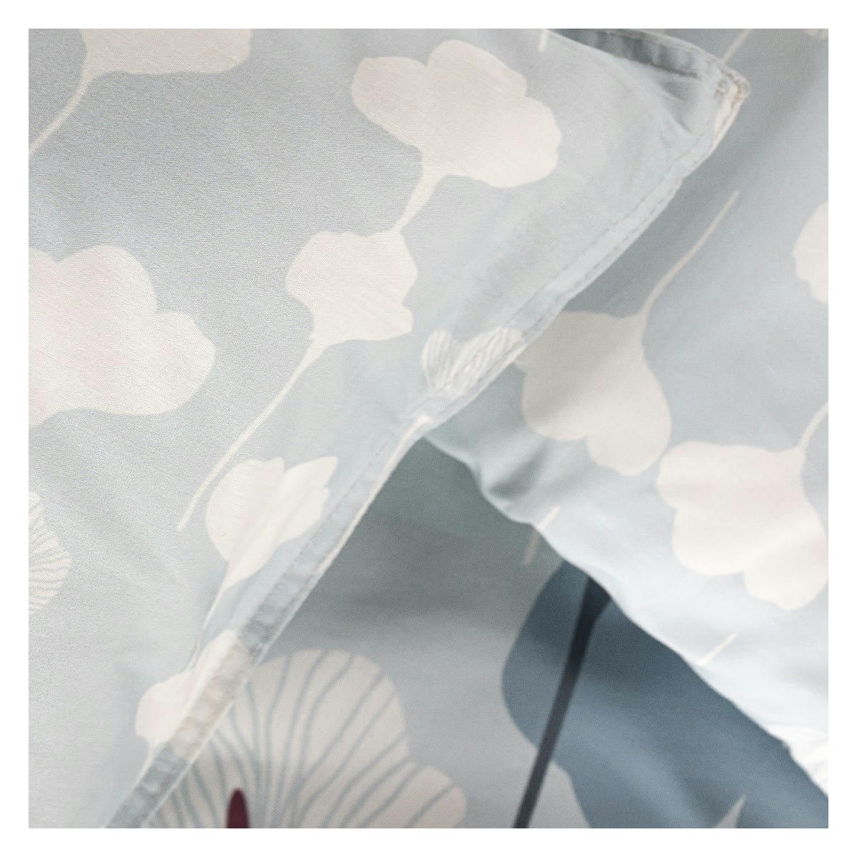 SUNSHINE FLAVI - Parure de lit 2 personnes imprimé en Coton Bleu 240x260 cm