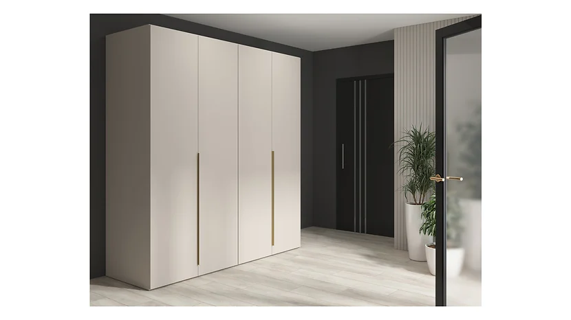 Szafa czterodrzwiowa Flex 200 cm kaszmir
