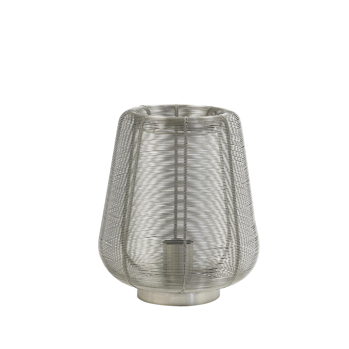Light & Living tafellamp Adeta - zilver - Ø22cm