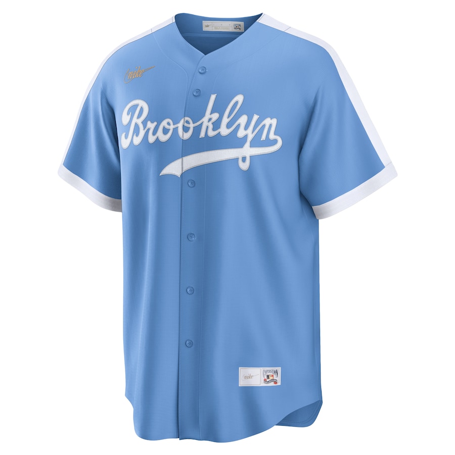 Brooklyn Dodgers Nike Alternate Cooperstown Collection Team Jersey - Light Blue