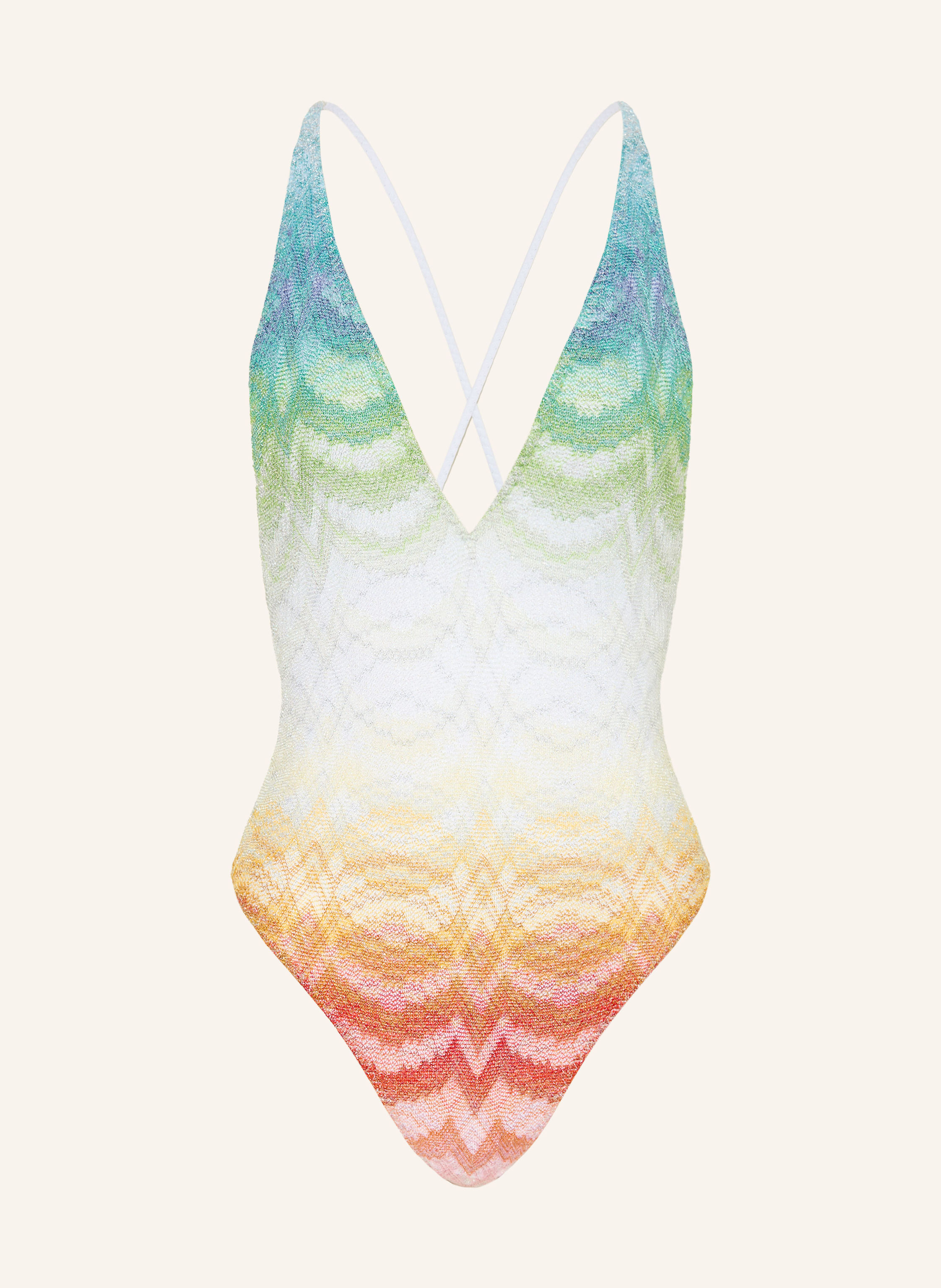MISSONI Badeanzug mit Glitzergarn