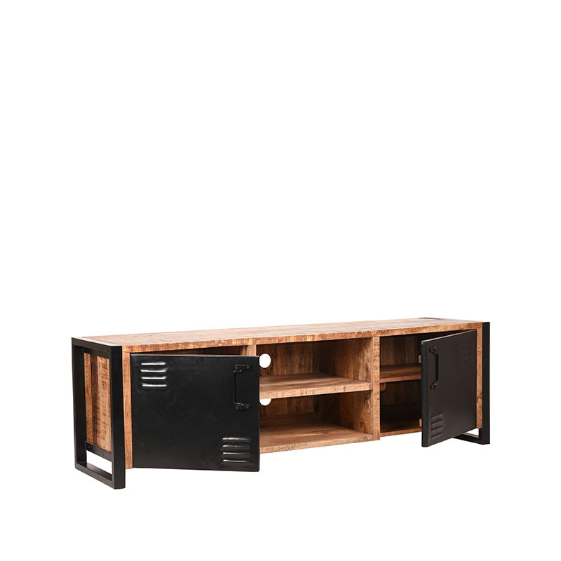 LABEL51 Tv-meubel Brussels - Naturel Mangohout - 160x45x50cm