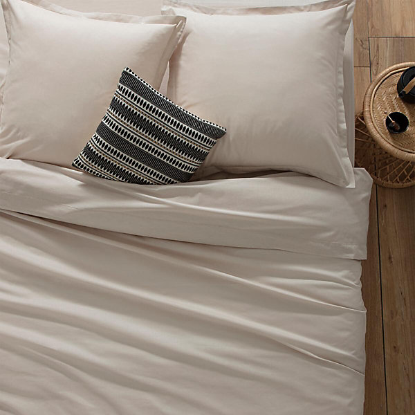 Drap en coton - lin 240x290 cm - Atmosphera