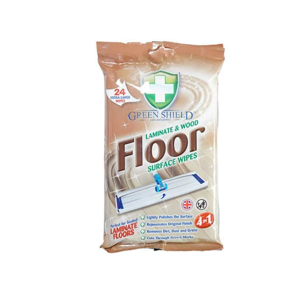 Green Shield Laminate & Wood Floor Wipes
