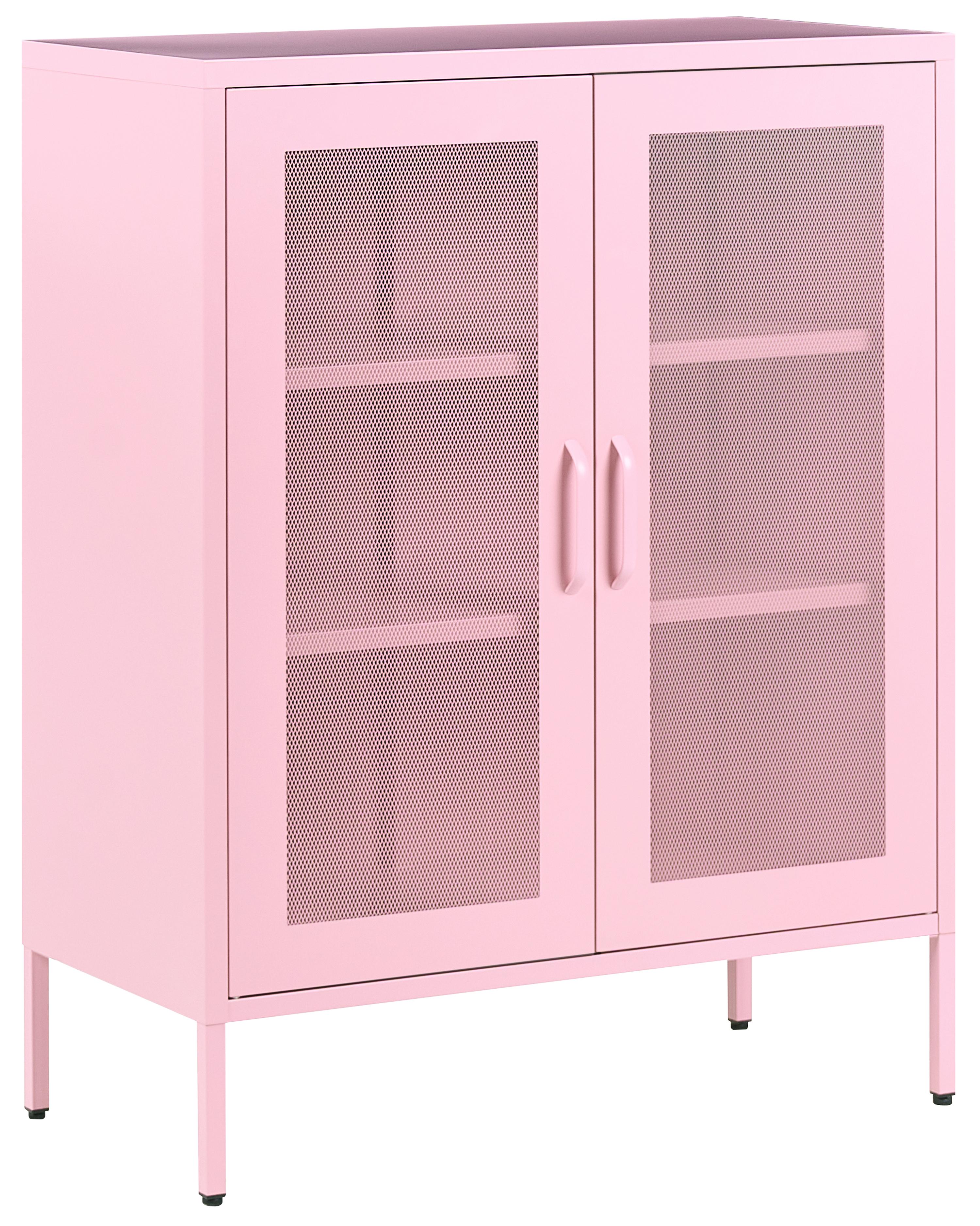 Cabinet WAKATIPU Metal Pink