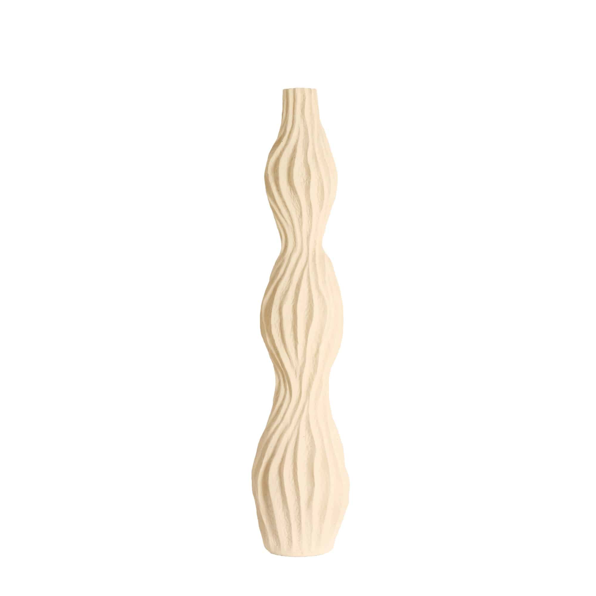 Light & Living vaas Vania - wit - 19.5x19x93.5cm