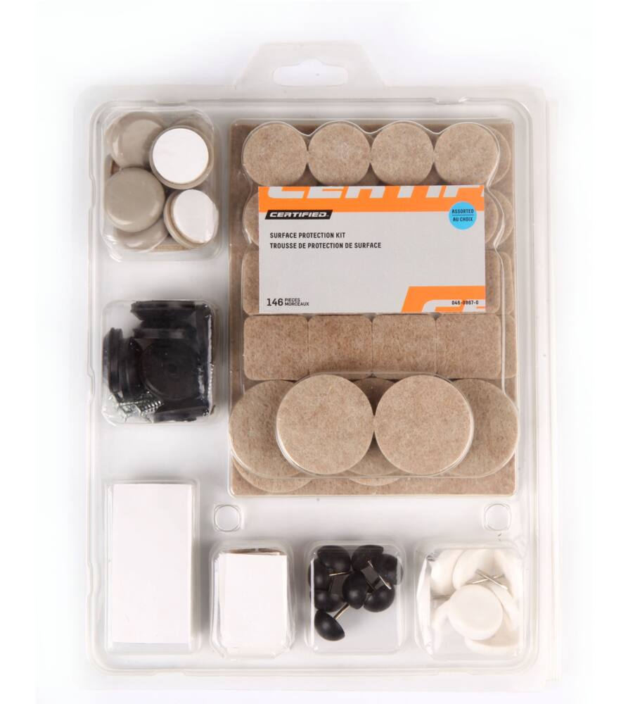 Assorted Surface Protection Kit, 146-pc