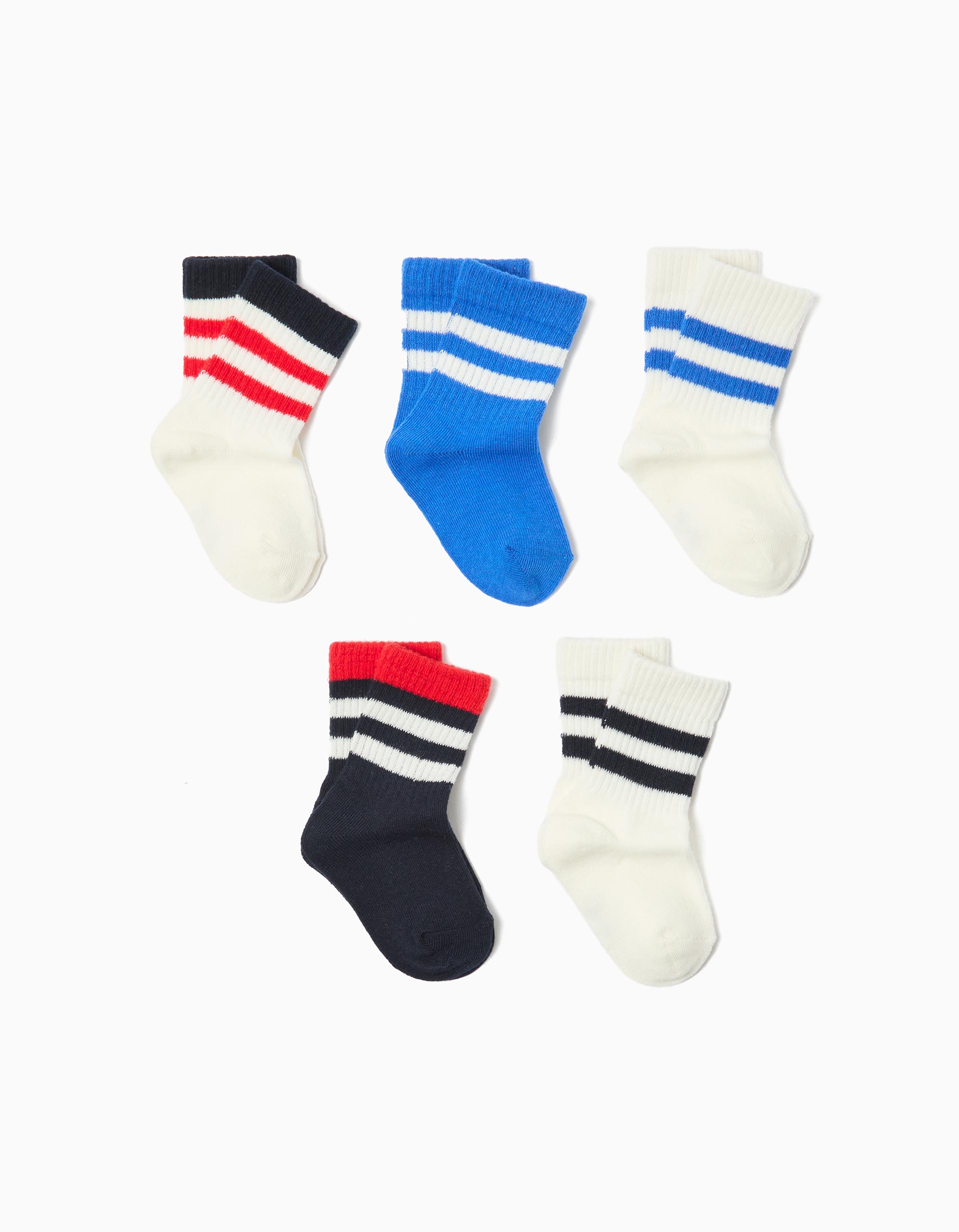 Pack 5 Pares de Meias, Menino, Multicor