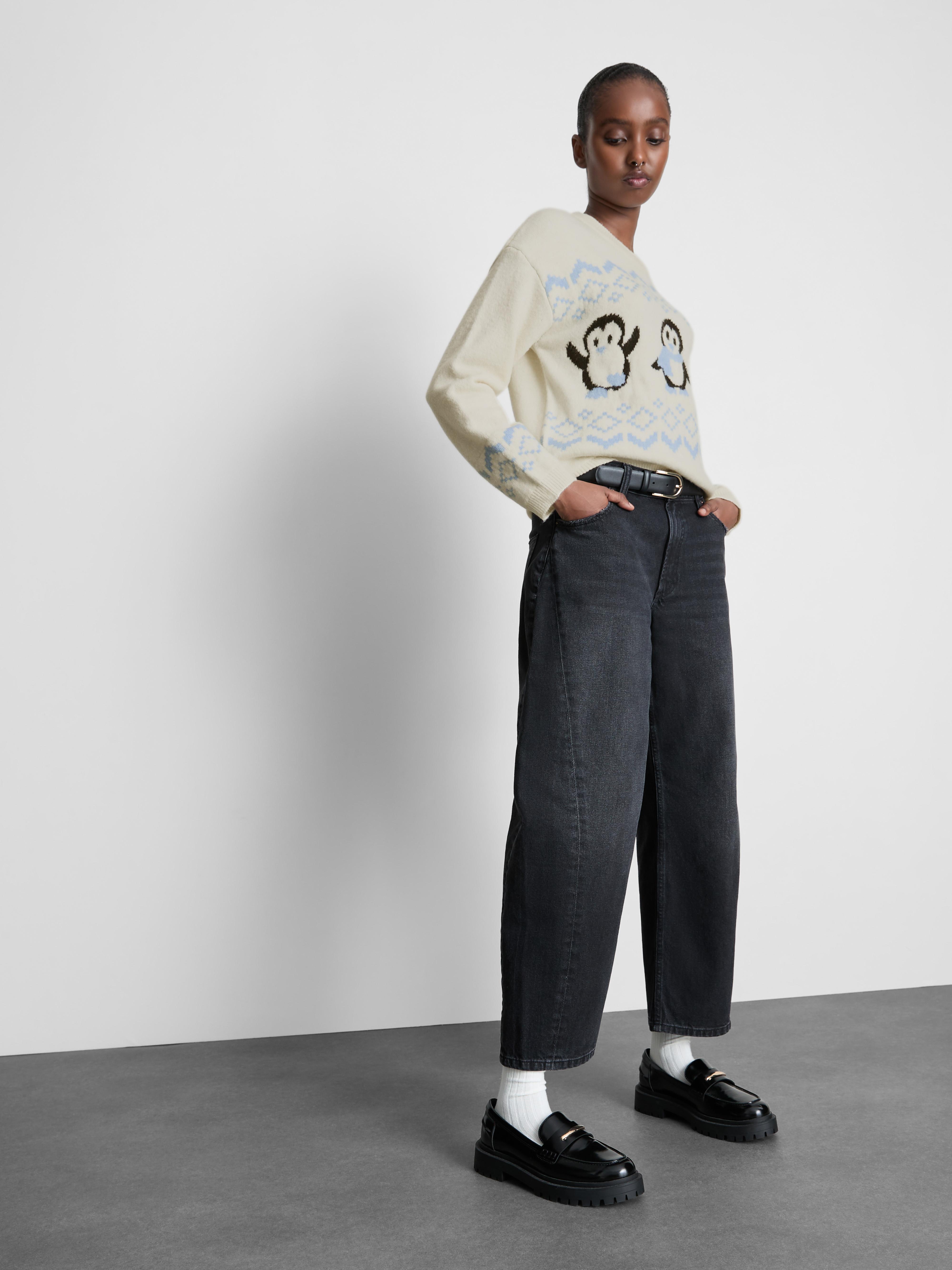 Christmas Knitted Graphic Sweater