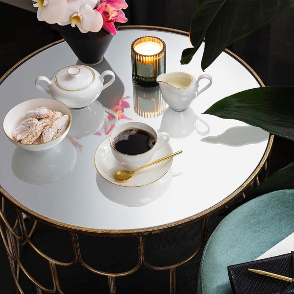 Spodek do filiżanki do herbaty Anmut Gold Villeroy & Boch