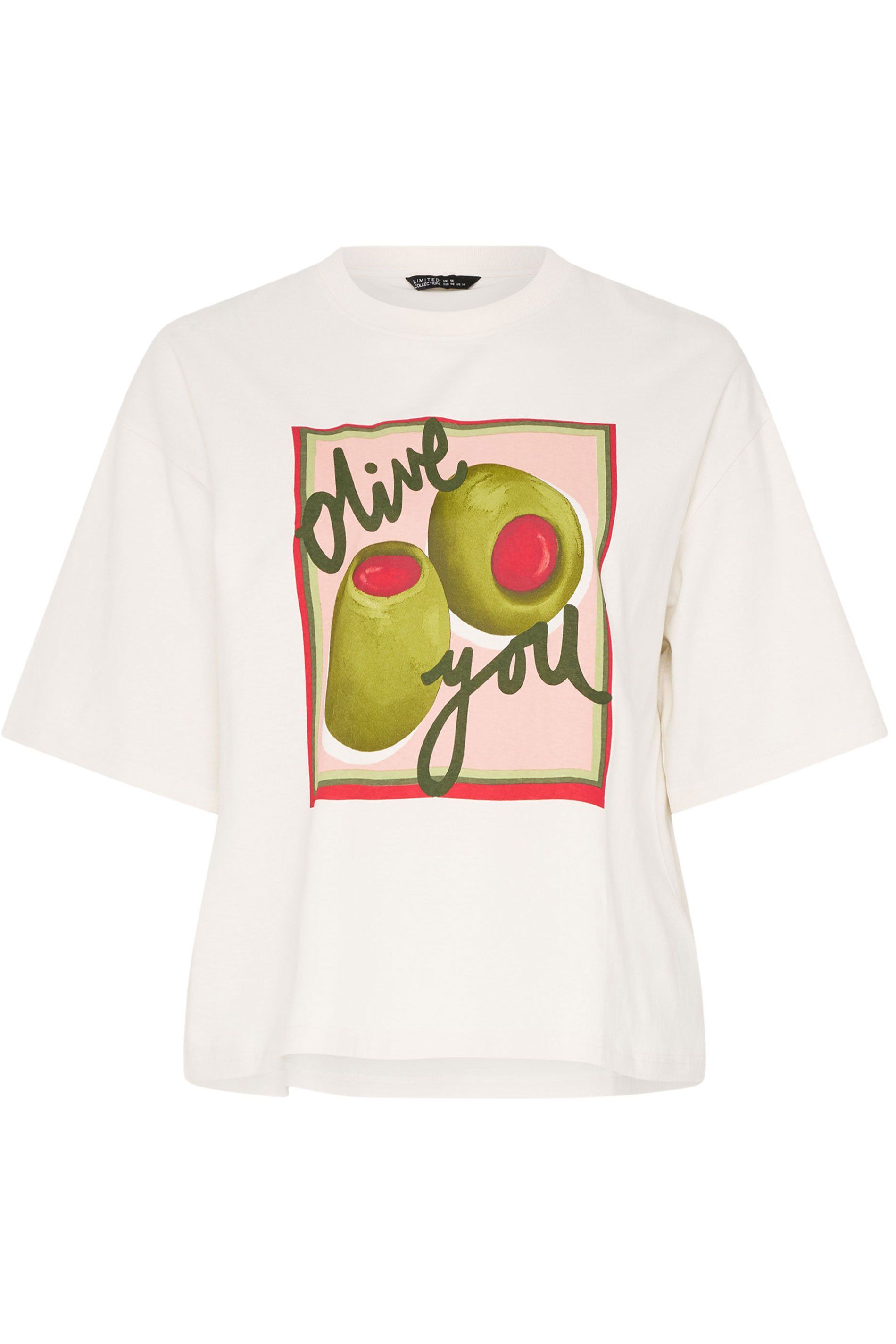 Yours Olive Graphic T-Shirt