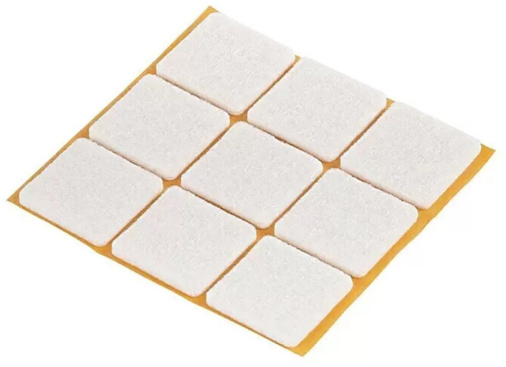 FILTPUTER SUKI SELVMONTERING MED 25X25MM 12-PAKNING