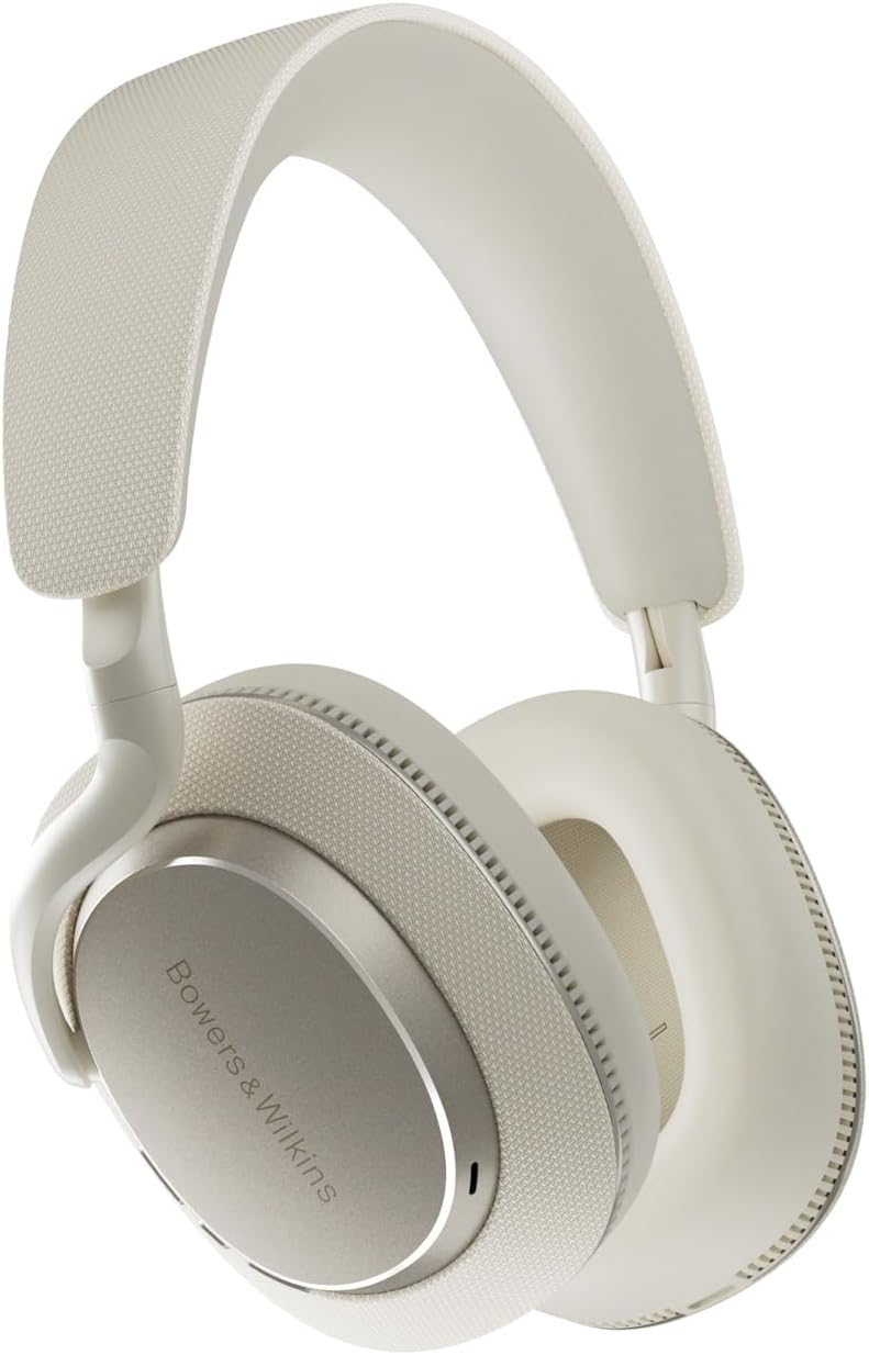 Bowers & Wilkins Px7 S3 Wireless Headphones Over Ear Noise Cancelling  Active Noise Cancelling & Transparency Mode  Hi-Res Sound  Bluetooth  30-Hr Playtime  Quick Charge  Canvas White