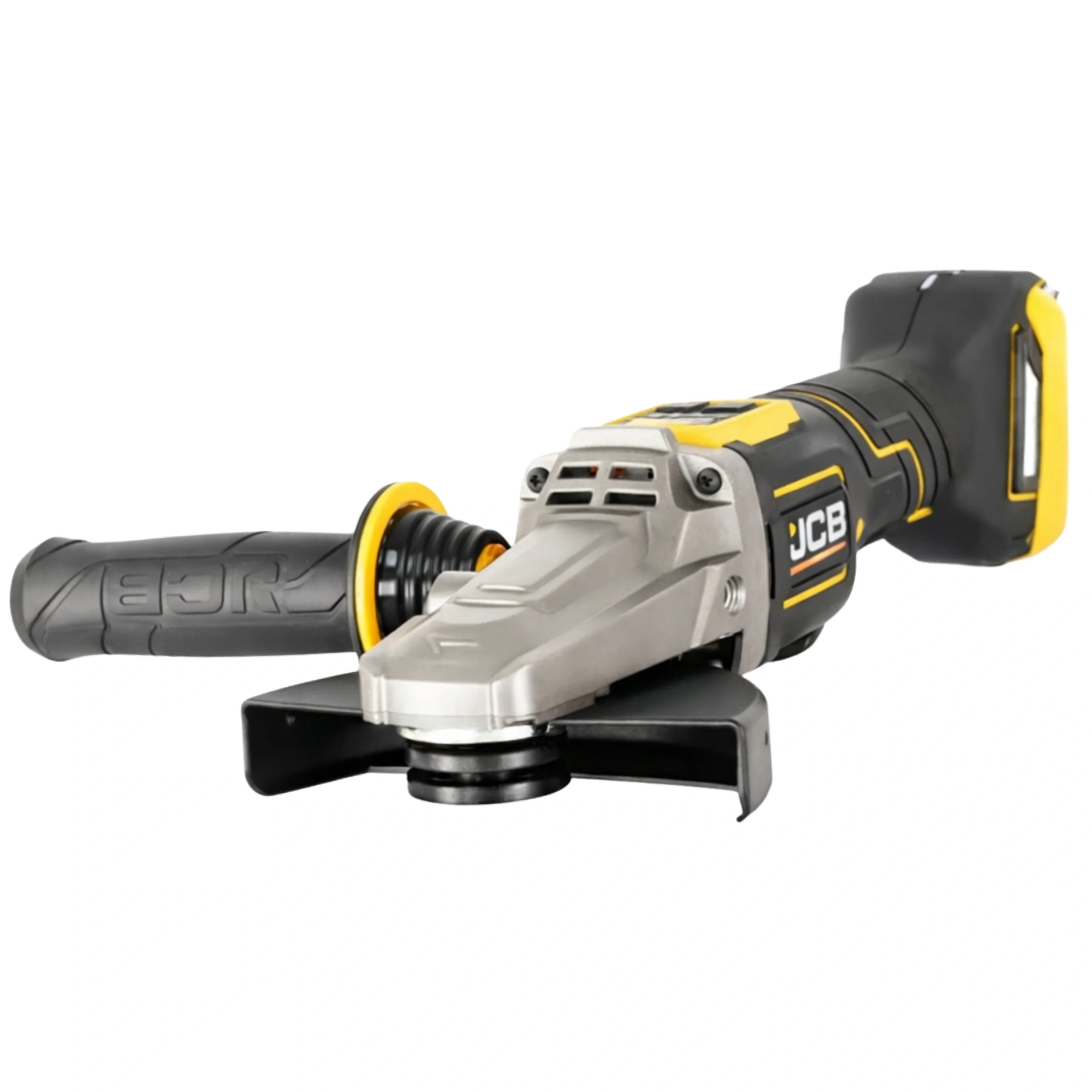 JCB Professional 18V Szlifierka Kątowa z Włącznikiem Łopatkowym i Płaską Głowicą (125 mm / 5
