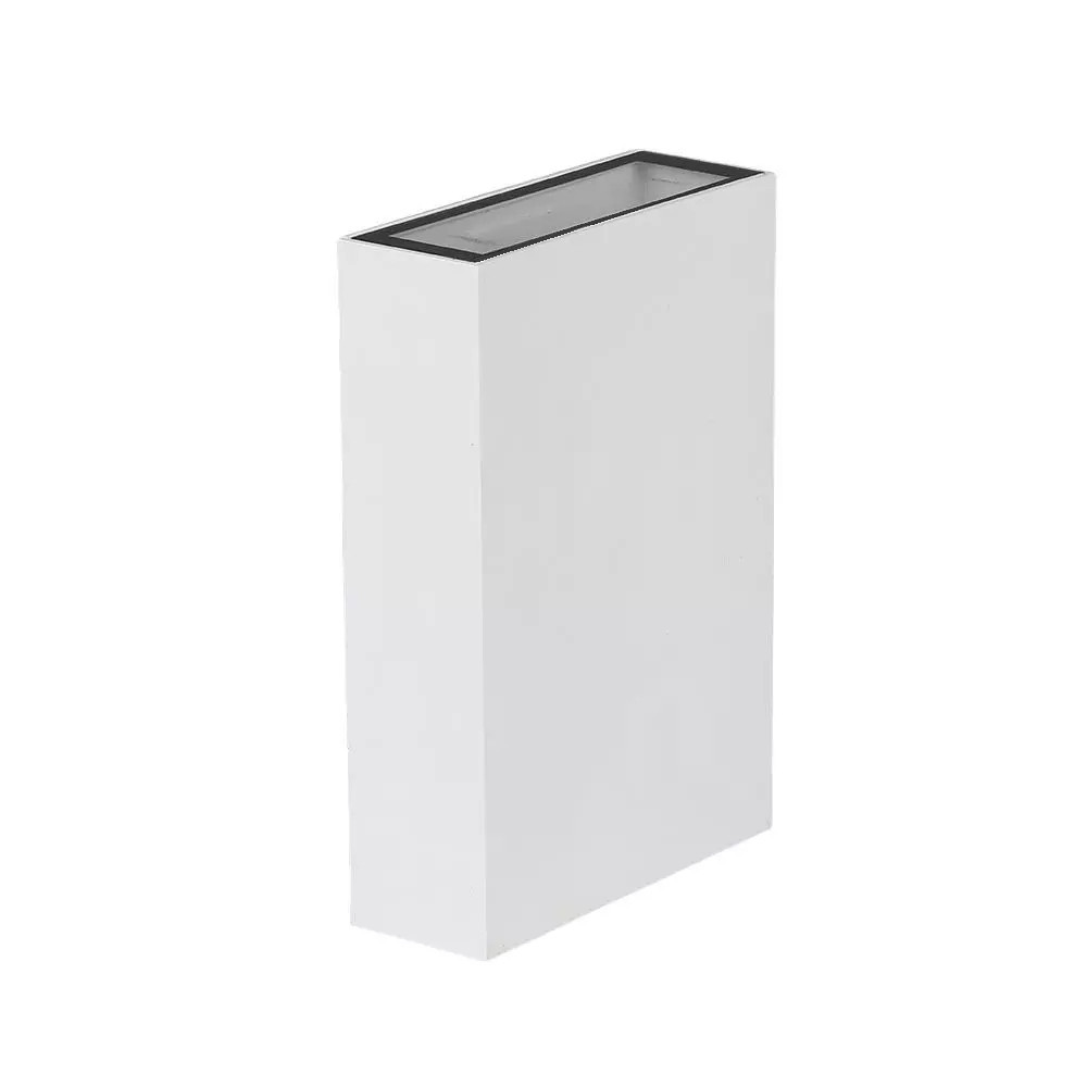 Kinkiet zewnętrzny VT-844-W-N 3000K biały LED 2x4W 400lm IP64 V-TAC