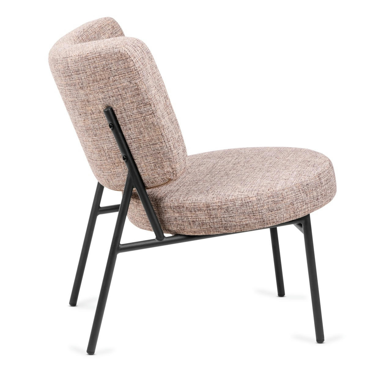 - Fauteuil tapissé en beige