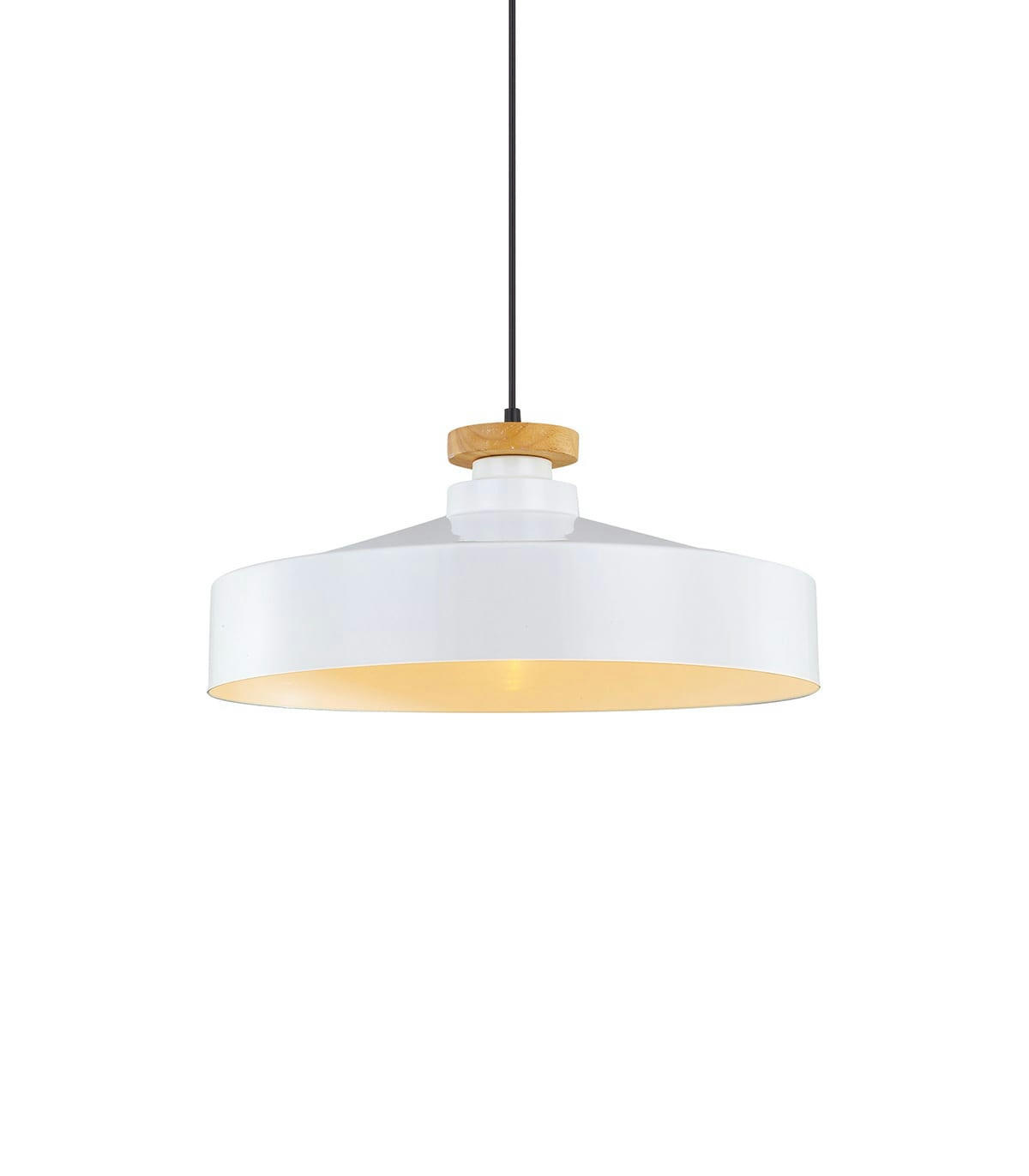 ASTRID - Suspension en métal blanc d. 41 cm