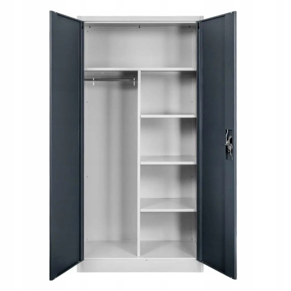 Szafa Metalowa Na Odzież Socjalna Pracownicza 185x90x45cm Mega-M