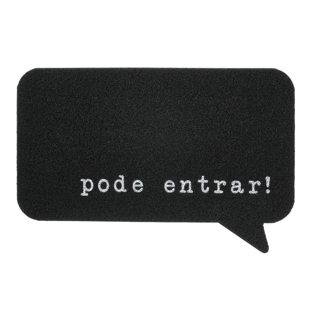 CAPACHO 40 CM X 60 CM PODE ENTRAR