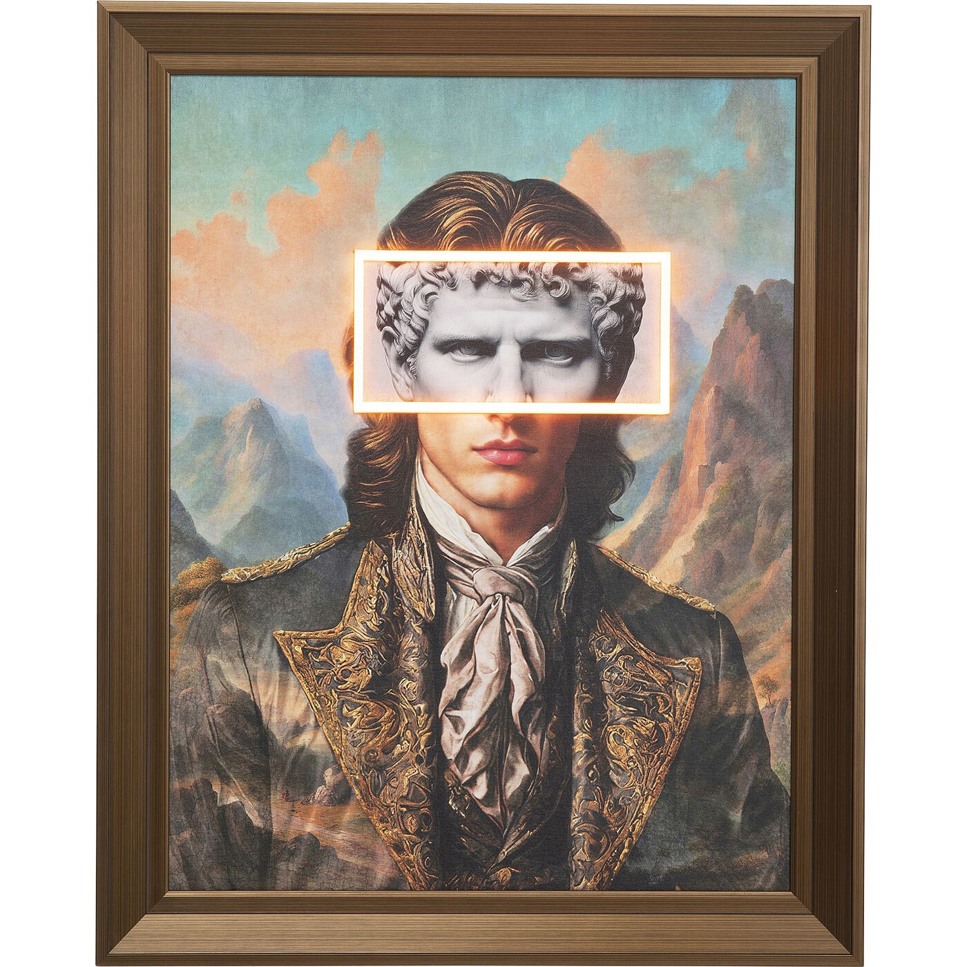 Kare Design Schilderij LED gentleman 80x100cm