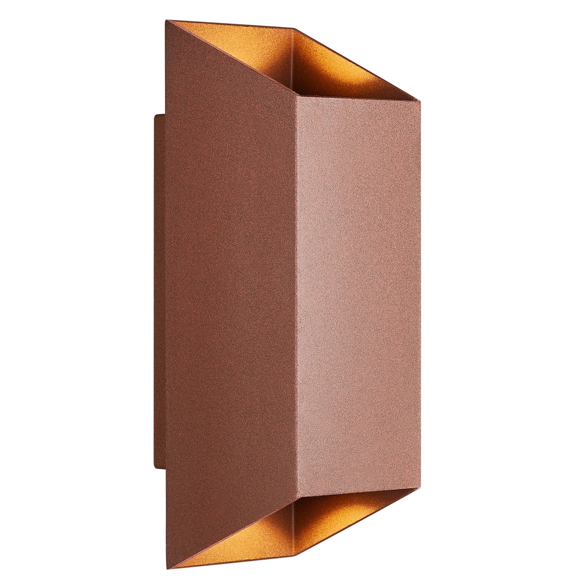 Nordlux Nico Wandlamp - Square H 23,5 cm - Rusty
