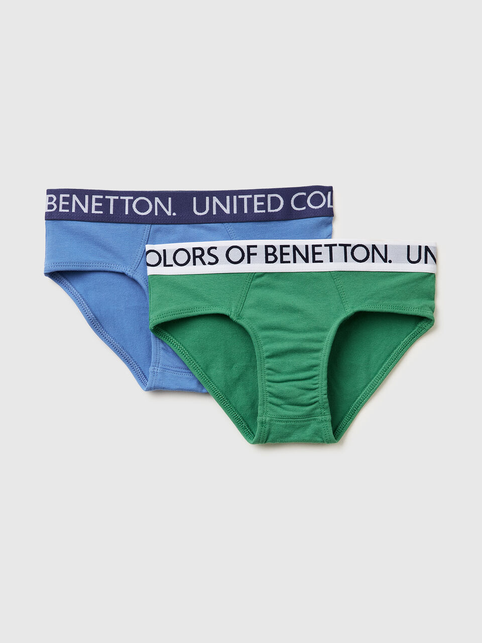 Two briefs with logo elastic