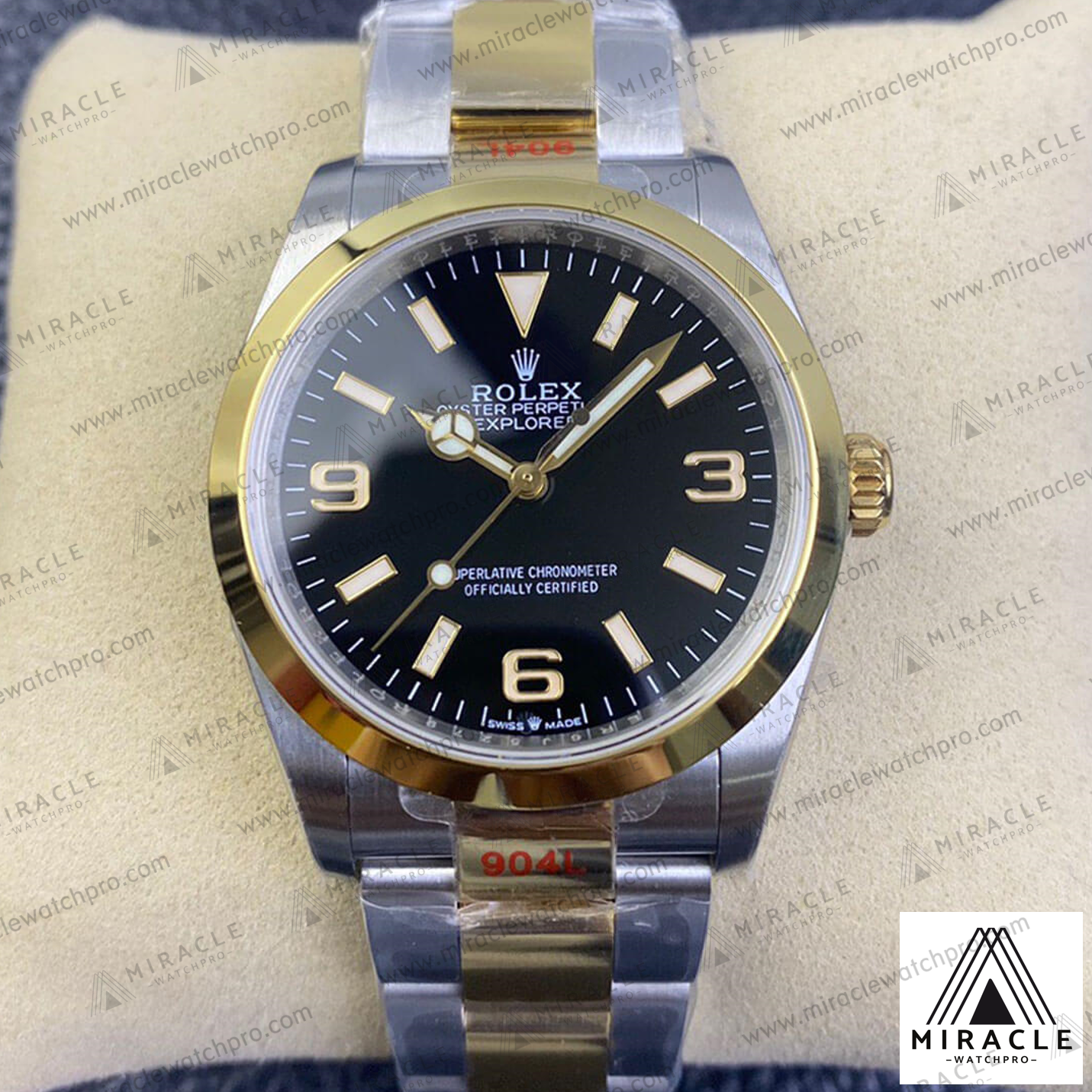ROLEX-Explorer-ref.M124273-0001-Elite Clone-36mm-Replica Watch