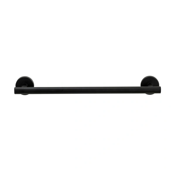 Badetuchstange »Bosio black«, BxH: 40 x 5,5, Edelstahl, matt/schwarz