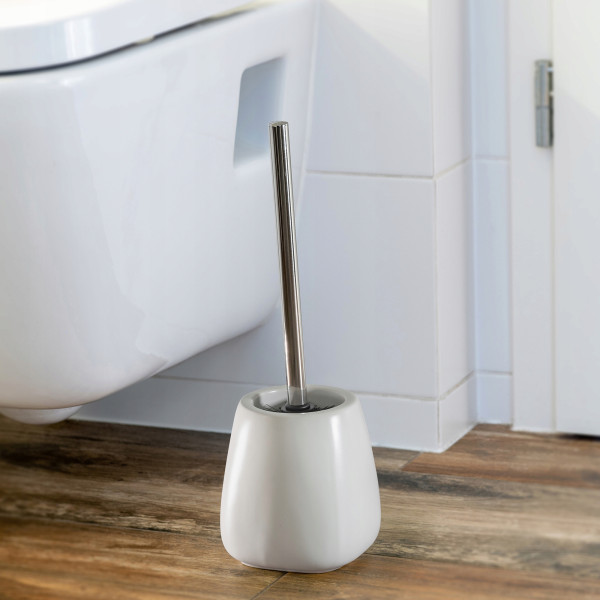 Kadax 2x Szczotka WC Do Toalety Ceramiczna Biała