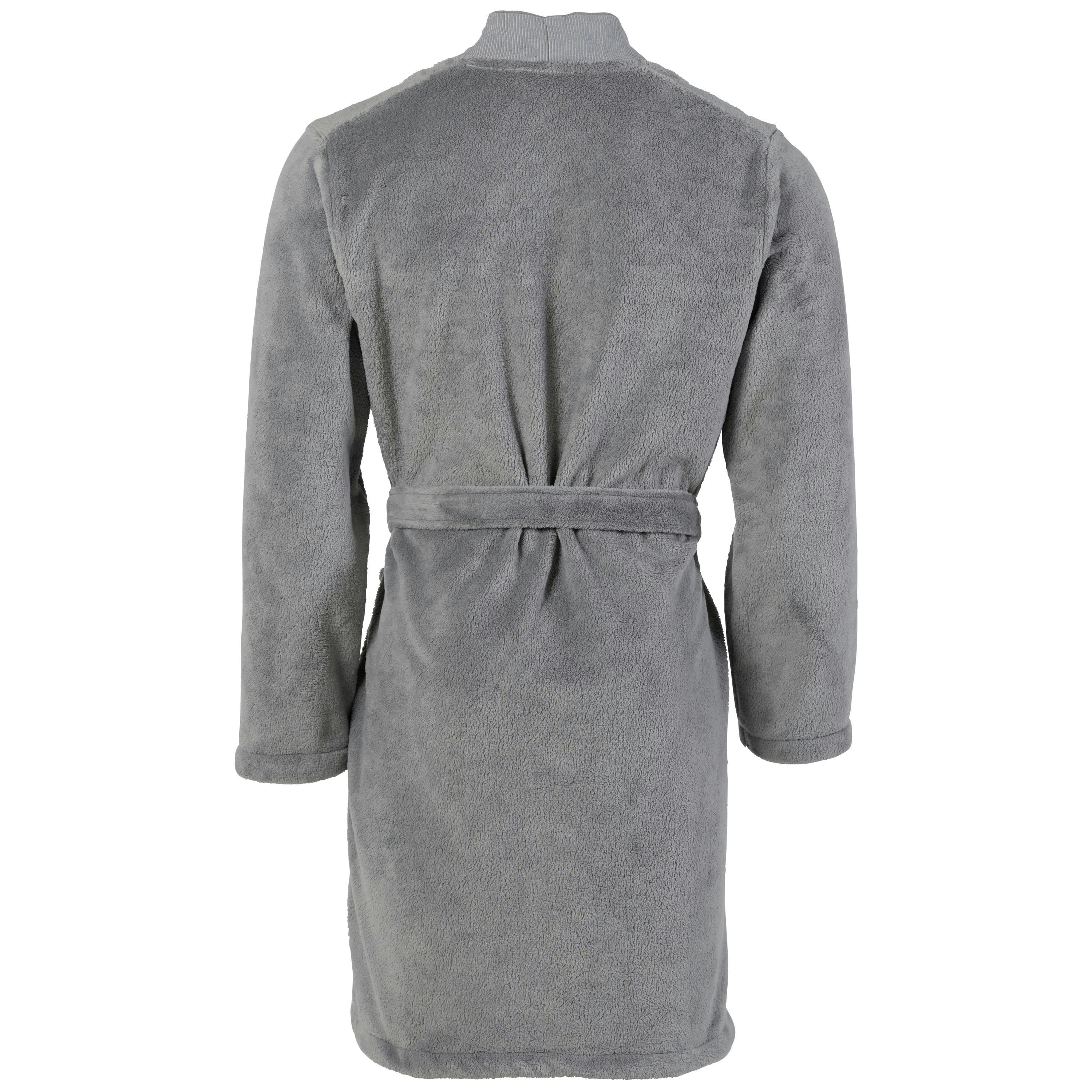 GRIZZLI - Veste homme polaire col kimono gris