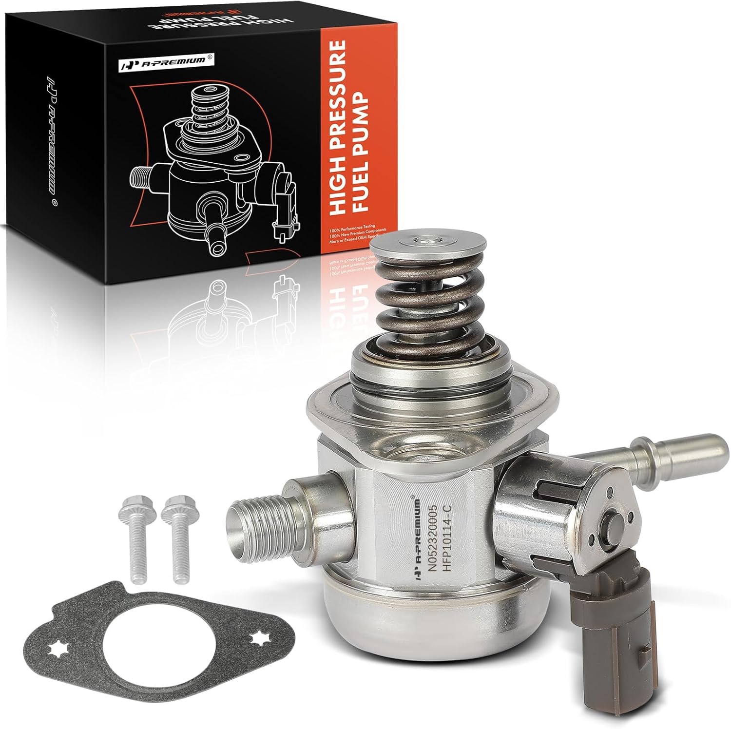 A-Premium Direct Injection High Pressure Fuel Pump Compatible with Chevrolet Equinox, Malibu, Traverse, Colorado, Blazer & GMC Terrain, Canyon & Buick LaCrosse, Regal Sportback, Envision & Cadillac