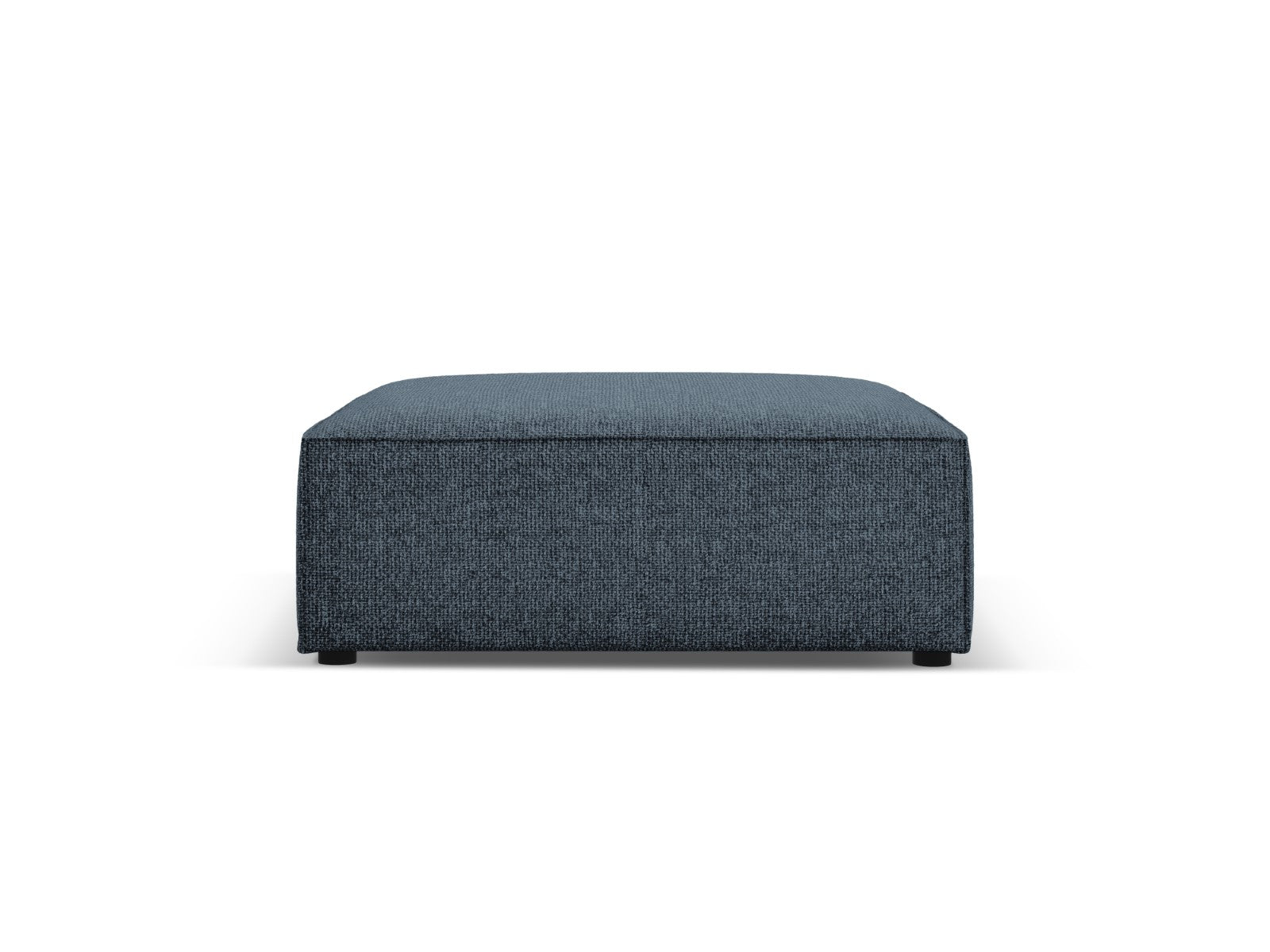 Cosmopolitan Design Poef Arendal chenille, koningsblauw - 80x102x40cm