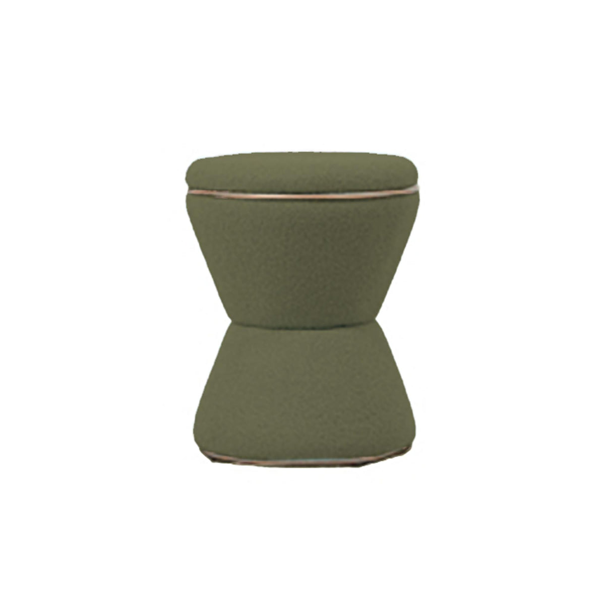 Leitmotiv poef Gustar - groen - 38.5x38.5x43cm