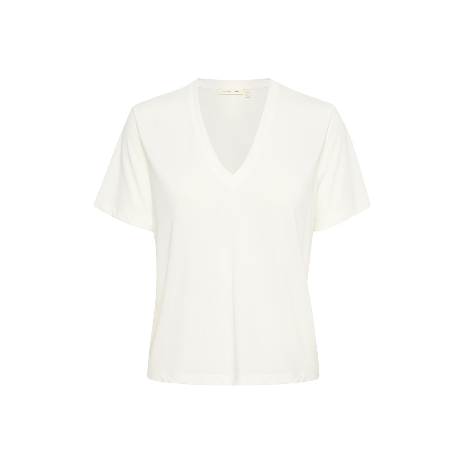 LilianaIW Base V-Neck, whisper white