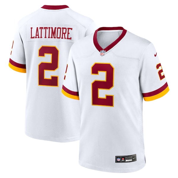 Marshon Lattimore Washington Commanders Nike Game Super Bowl Era Jersey - White