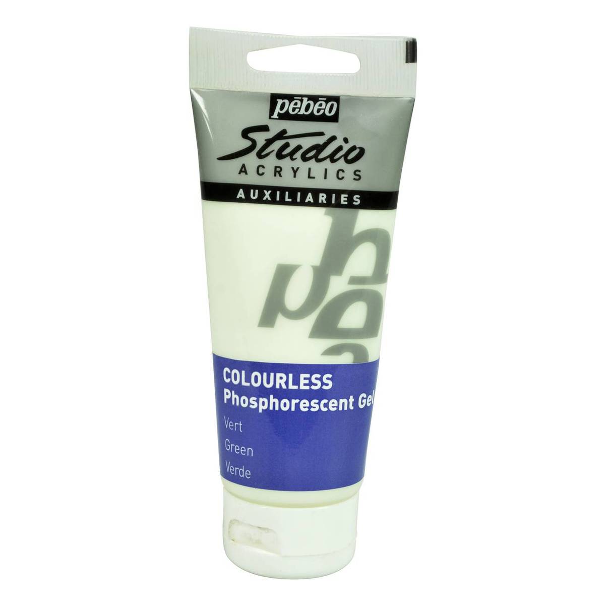 Pebeo Colourless Phosphorescent Gel 100ml