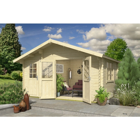 Gartenhaus »Belmont 2«, Holz, BxHxT: 480 x 270 x 280 cm (Außenmaße inkl. Dachüberstand)