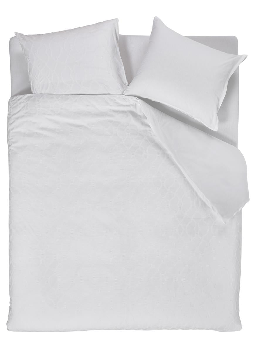 Beddinghouse Milky dekbedovertrek - Effen - Lits-Jumeaux - 240x200/220 cm - Wit