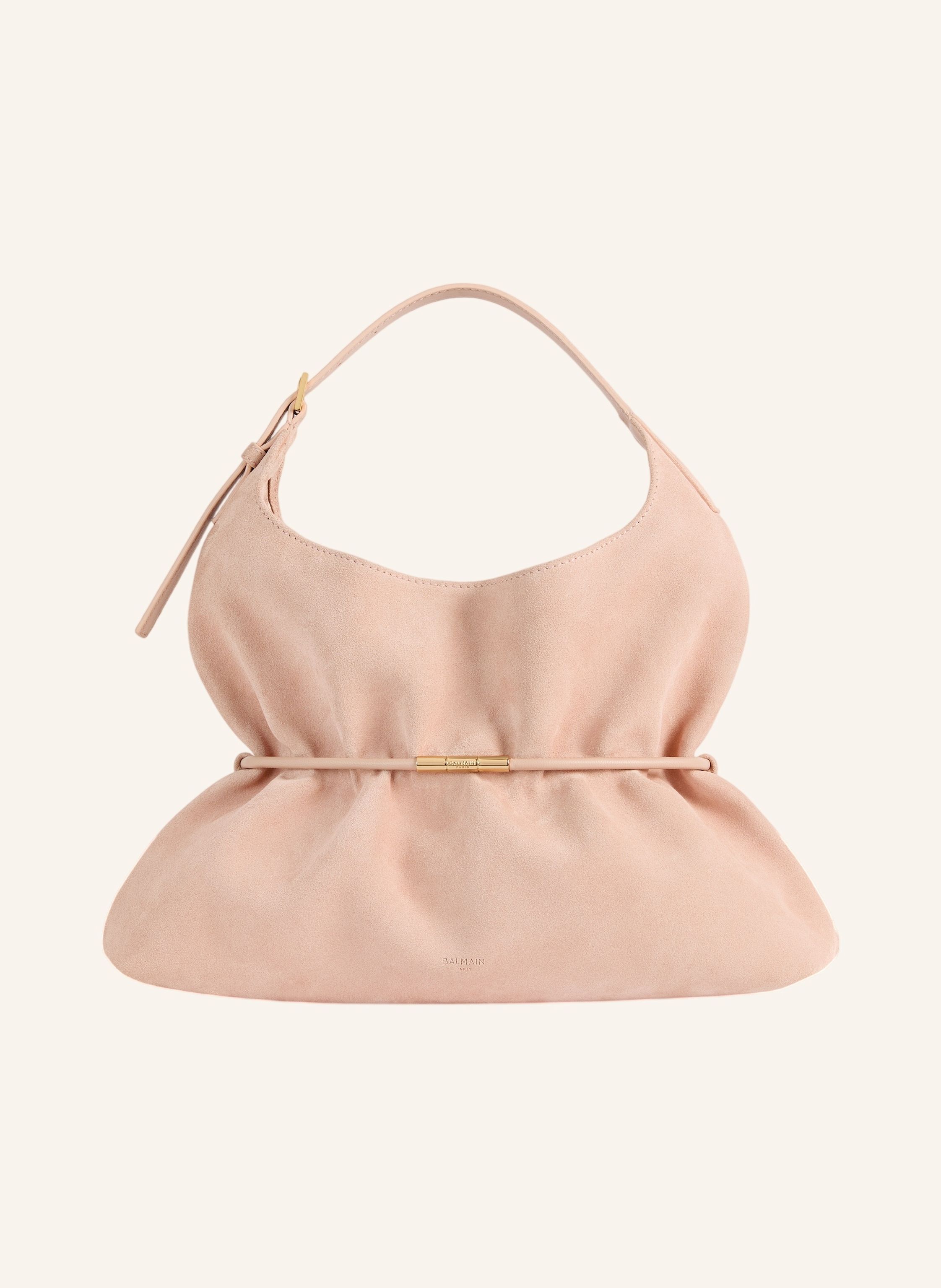 BALMAIN Mittelgroße Tasche SPHYNX aus Wildleder