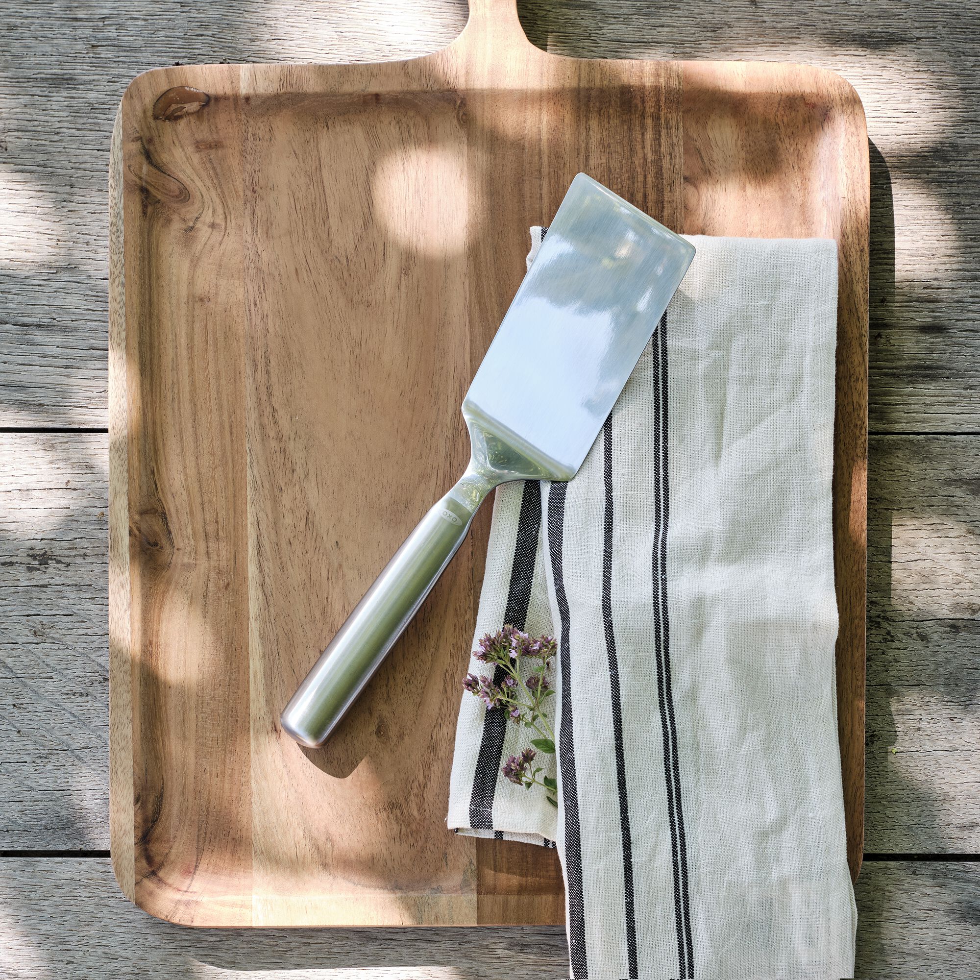 OXO - Pelle à lasagne en inox - gris métallisé