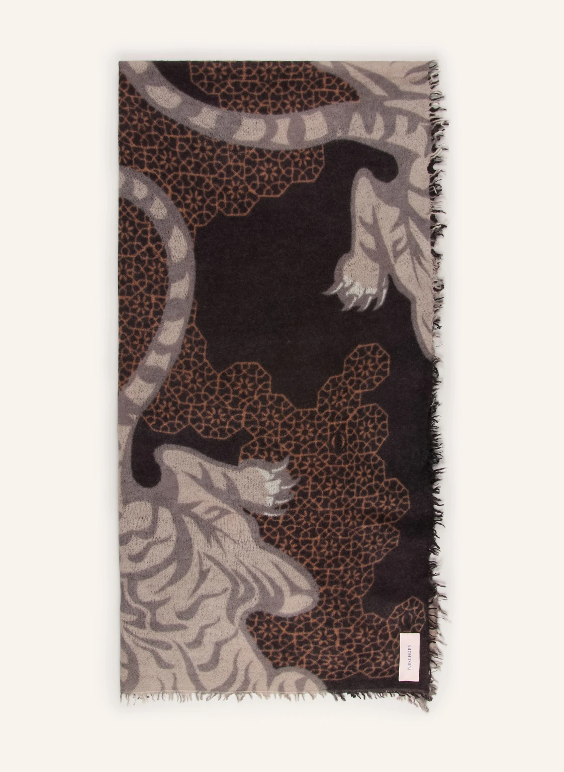 PURSCHOEN Cashmere-Schal BENGAL TIGER