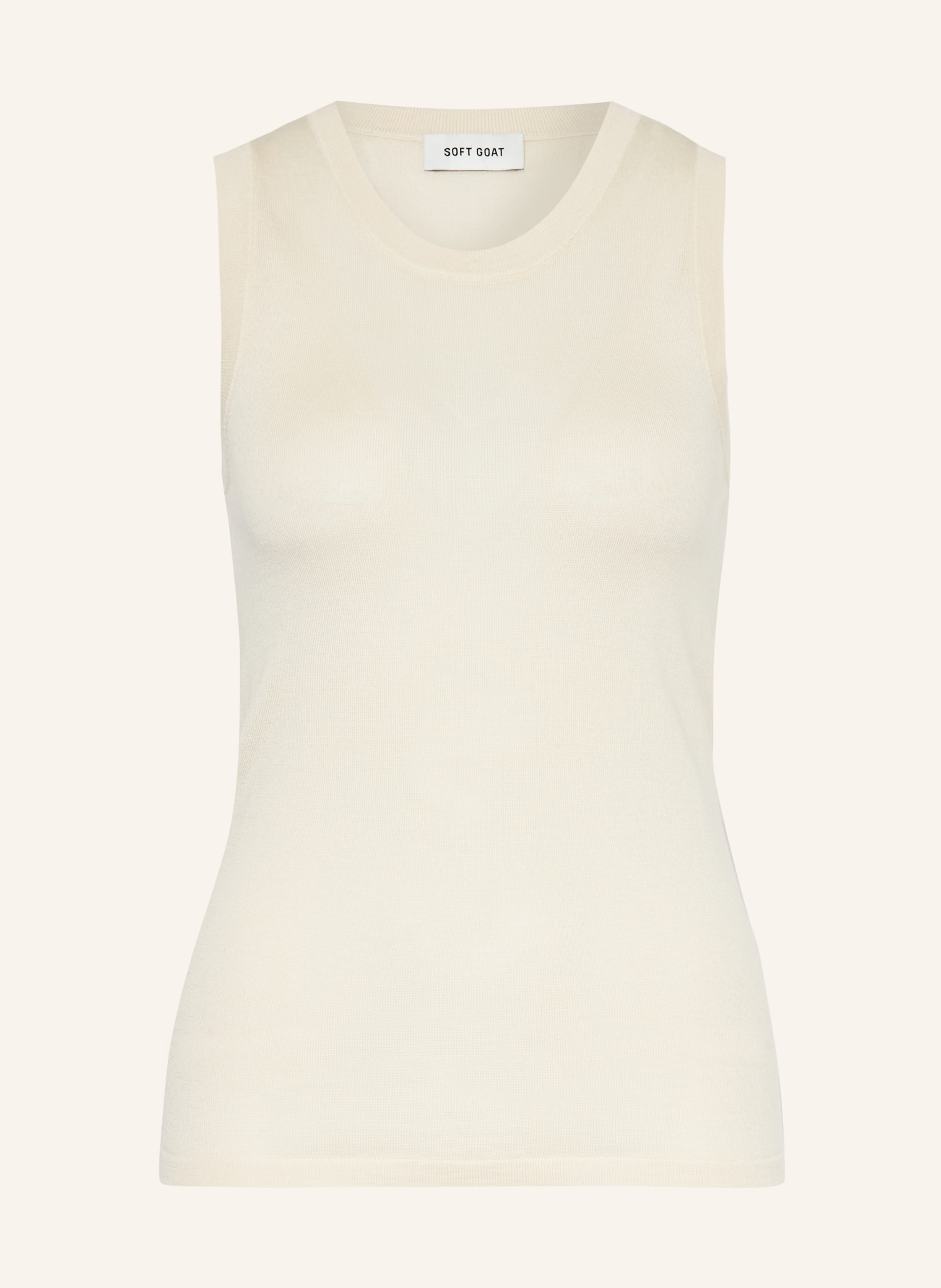 SOFT GOAT Stricktop aus Seide mit Cashmere